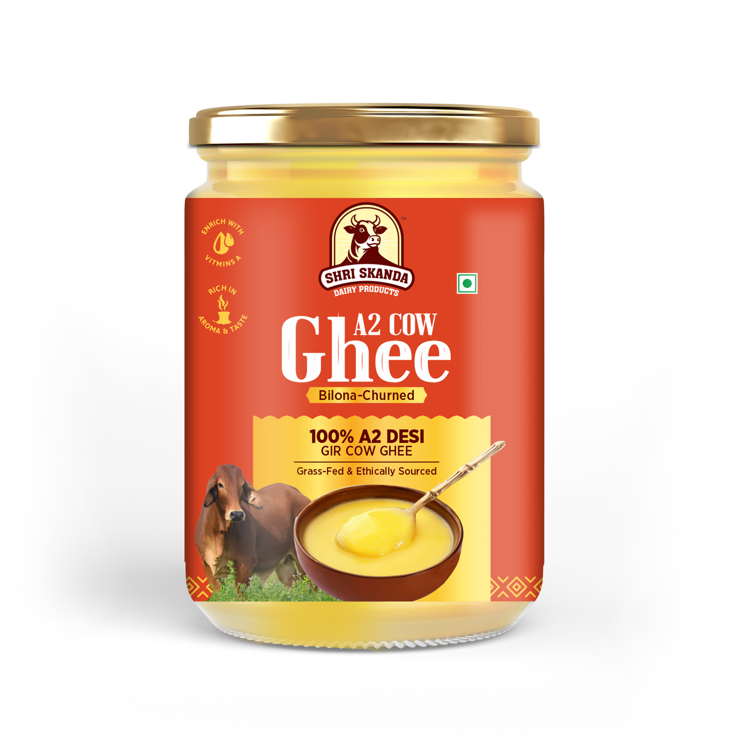 Shri Skanda's Vedic A2 Ghee